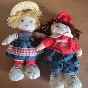 Two Campbell dolls is decent condition. 30 dollars or make me an offer